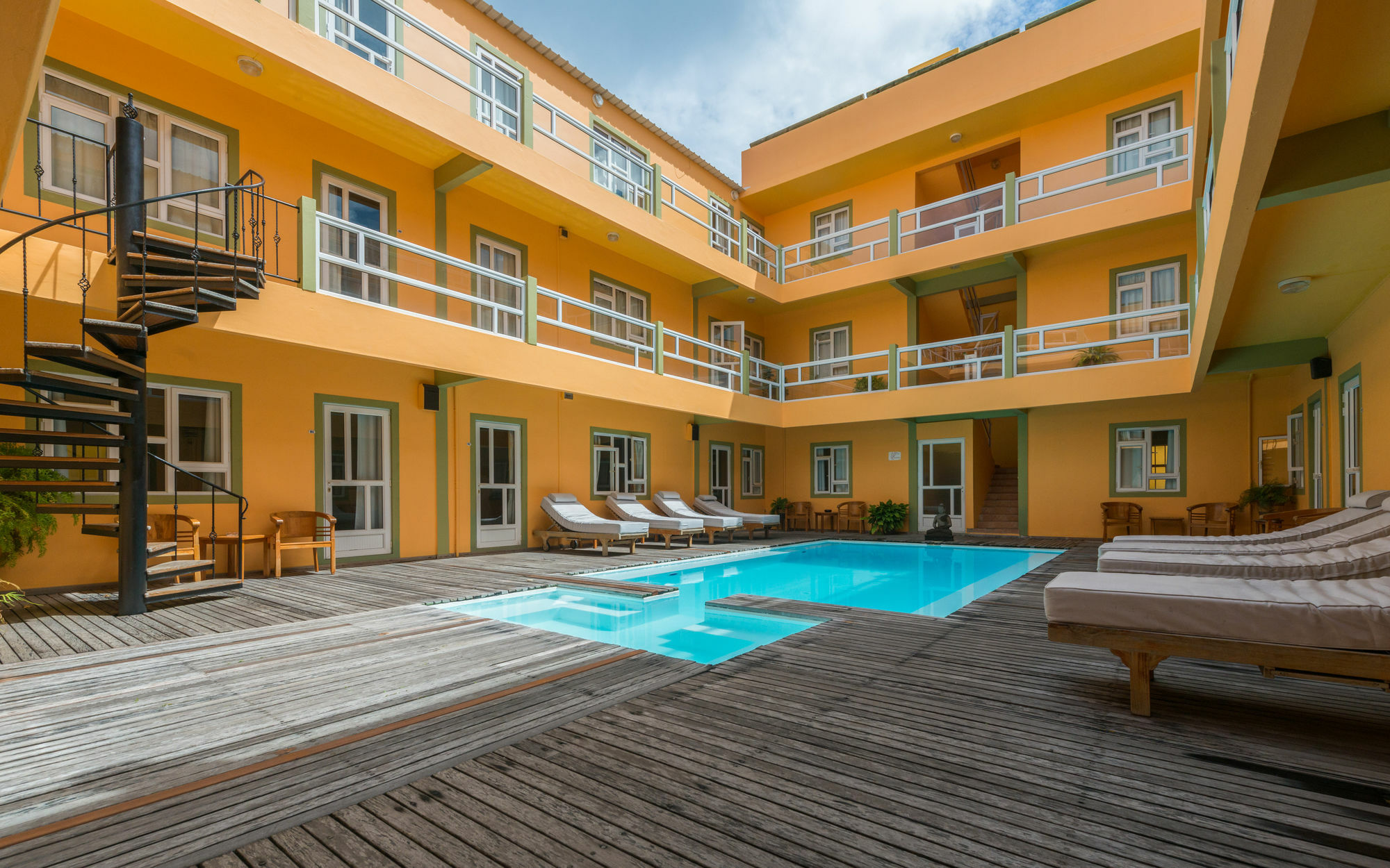 Wanna Studio Apartments Pointe aux Canonniers Exterior foto